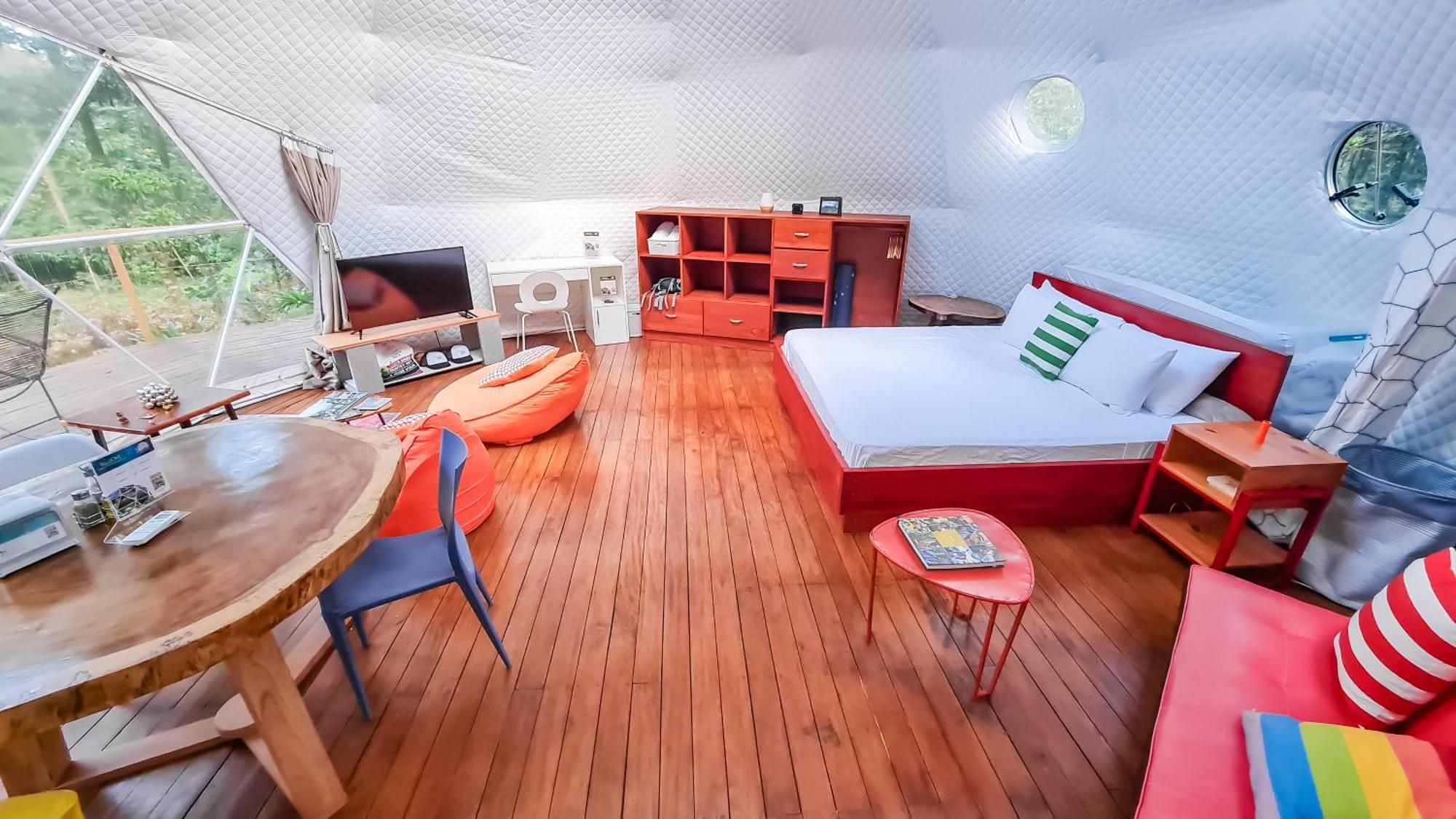Bitzu Dome-Bijagua Riverside Glamping Exterior photo