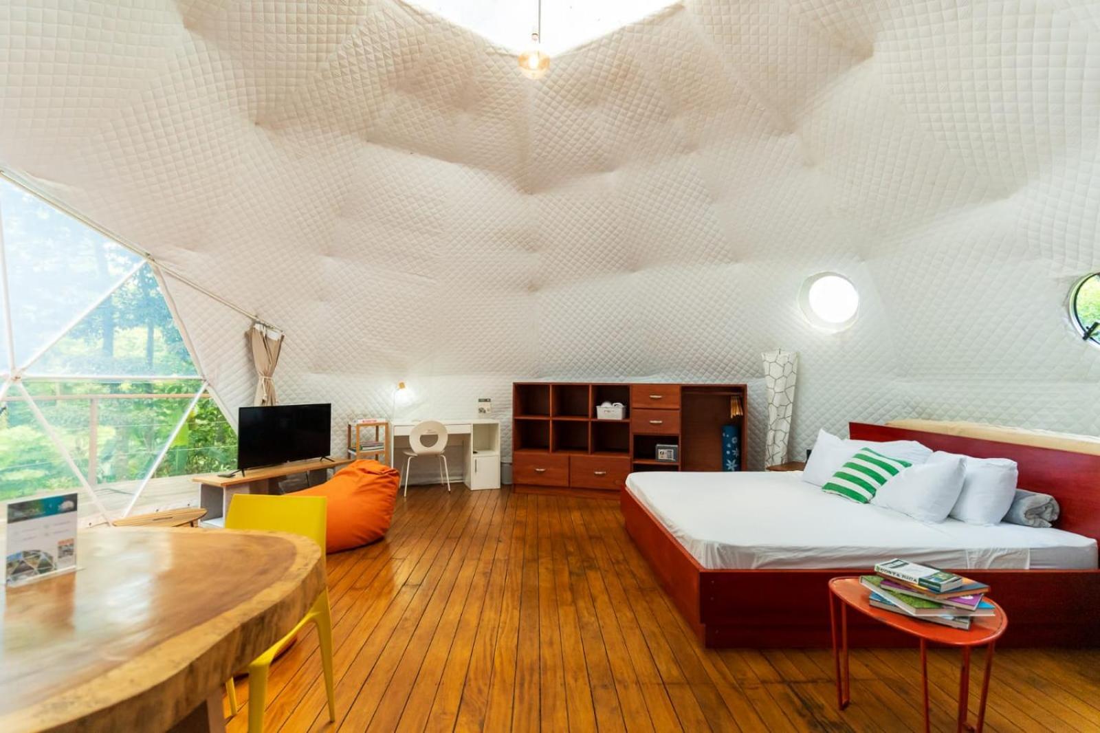 Bitzu Dome-Bijagua Riverside Glamping Exterior photo