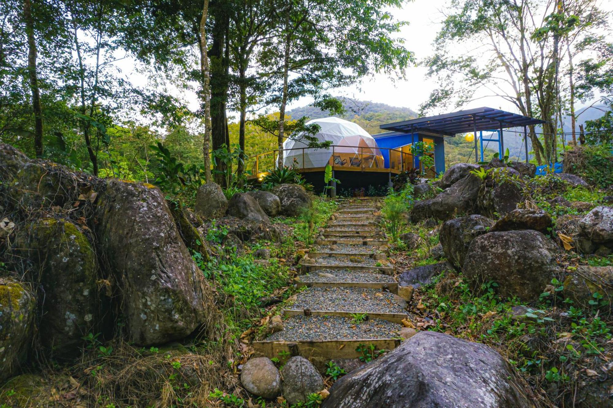 Bitzu Dome-Bijagua Riverside Glamping Exterior photo