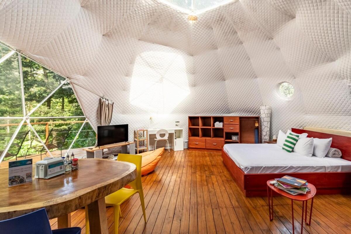 Bitzu Dome-Bijagua Riverside Glamping Exterior photo